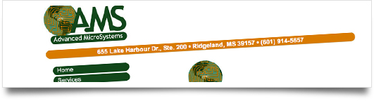 Website Design for Advanced Micro Systems - Ridgeland Mississippi Website Design for Advanced Micro Systems - Ridgeland Mississippi