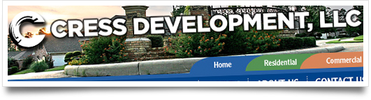 Website Design for Cress Development - Ridgeland Mississippi Website Design for Cress Development - Ridgeland Mississippi