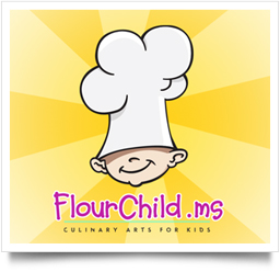 Logo Design for FlourChild.MS  - Cullanry arts for kids