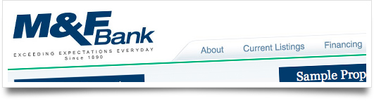 Website Design for M&F Bank - Madison Mississippi Website Design for M&F Bank - Madison Mississippi