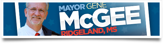 Website Design for Mayor Gene McGee - Ridgeland Mississippi Website Design for Mayor Gene McGee - Ridgeland Mississippi