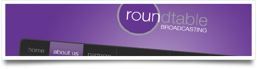 Website Design for Roundtable Broadcasting - Madison Mississippi Website Design for Roundtable Broadcasting - Madison Mississippi